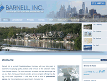 Tablet Screenshot of barnellinc.com
